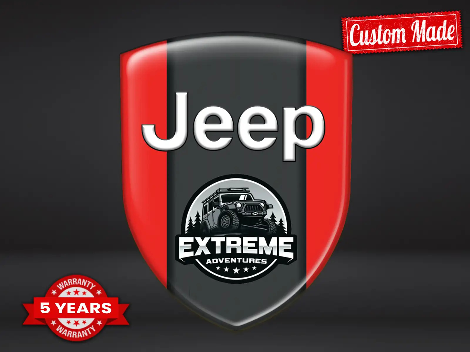 Jeep Emblemas Silicona Coche Deporte Alta Calidad Profesional